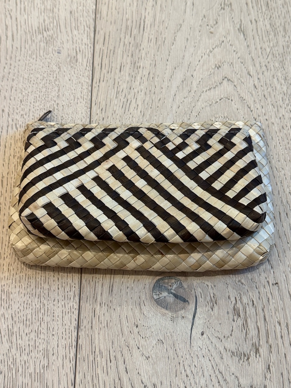 Hawaiian Handwoven Lauhala Pandanas Pouch